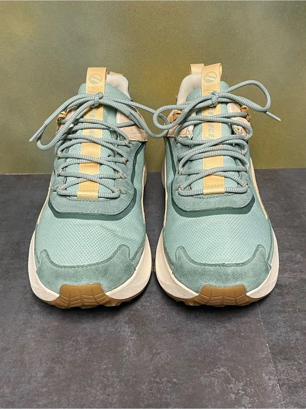 Timberland Motion Access Waterproof Women's Trail Sneakers Green/Tan Size 10
